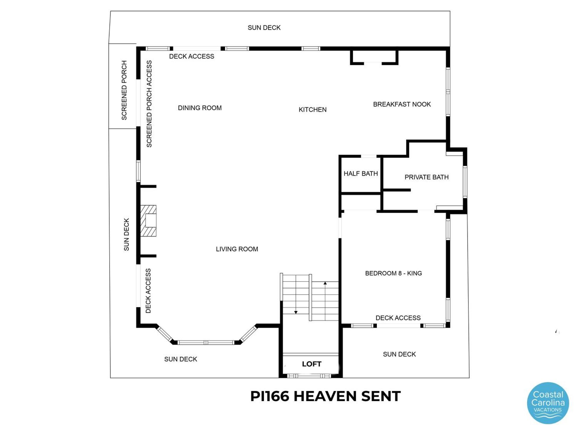 Pi166 Heaven Sent Villa Corolla Exterior photo